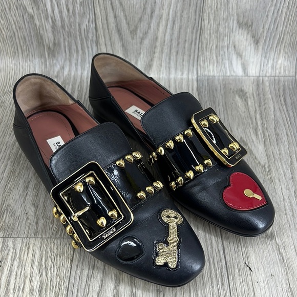 Bally Janelle Leather Loafers